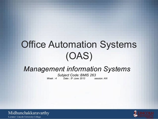 Office Automation Notes Pdf